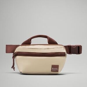lululemon athletica Tan and Brown Belt Bag